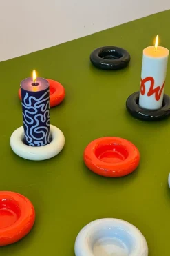 BOB CANDLE HOLDER, LARGE, LIGHT BLU><noscript><img width=