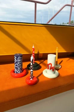 BOB CANDLE HOLDER, LARGE, LIGHT BLU><noscript><img width=