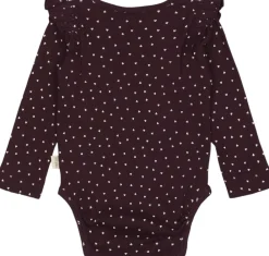 Body L/S Frill Modal heart>PETIT PIAO Sale