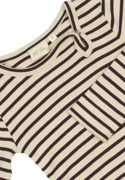 Børn PETIT PIAO Body L/S Modal Striped