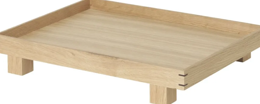 Bon Wooden Tray Small - Oak>Ferm Living Online