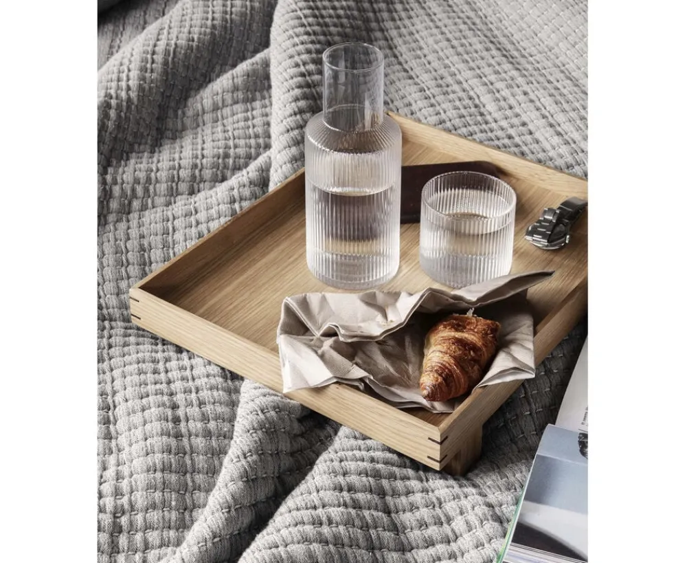 Bon Wooden Tray Small - Oak>Ferm Living Online
