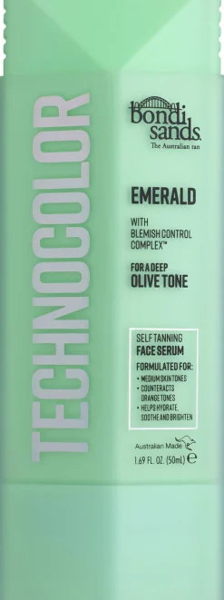 Bondi Sands Technocolor Emerald Face Self Tan Serum 30 ml Outlet