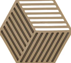 Zone Bordskåner Hexagon Dark Camel