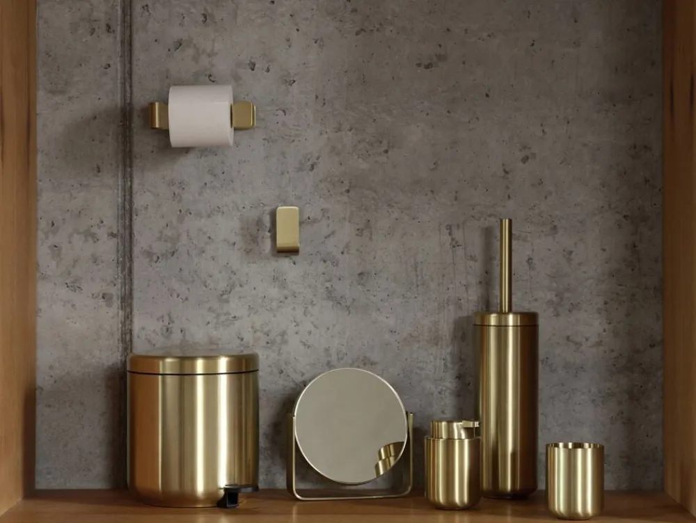 Zone Bordspejl m. 5 x forstørrelse Ume Brass finish