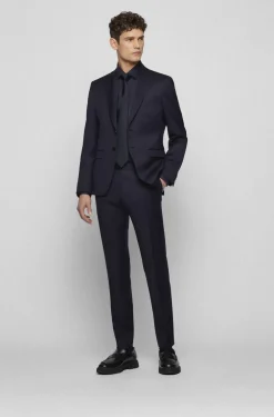 Men Business Clothing Trousers>BOSS Discount