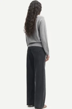 Samsøe Samsøe Boston o-neck 6304 Grey mel. Hot