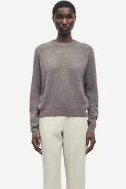 Samsøe Samsøe Boston o-neck 6304 Grey blue mel. Online