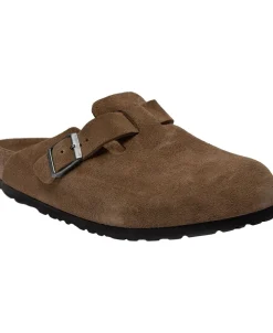 Birkenstock Boston SFB LEVE Dark tea tonal fb Outlet