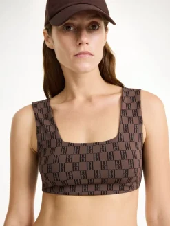 By Malene Birger Braga træningstop Dark mahogany New