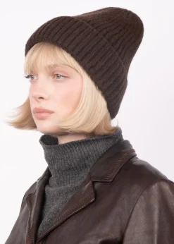 SUI AVA Brenda Beanie Espresso Discount