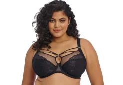 Elomi BRIANNA UW PLUNGE BRA Black New