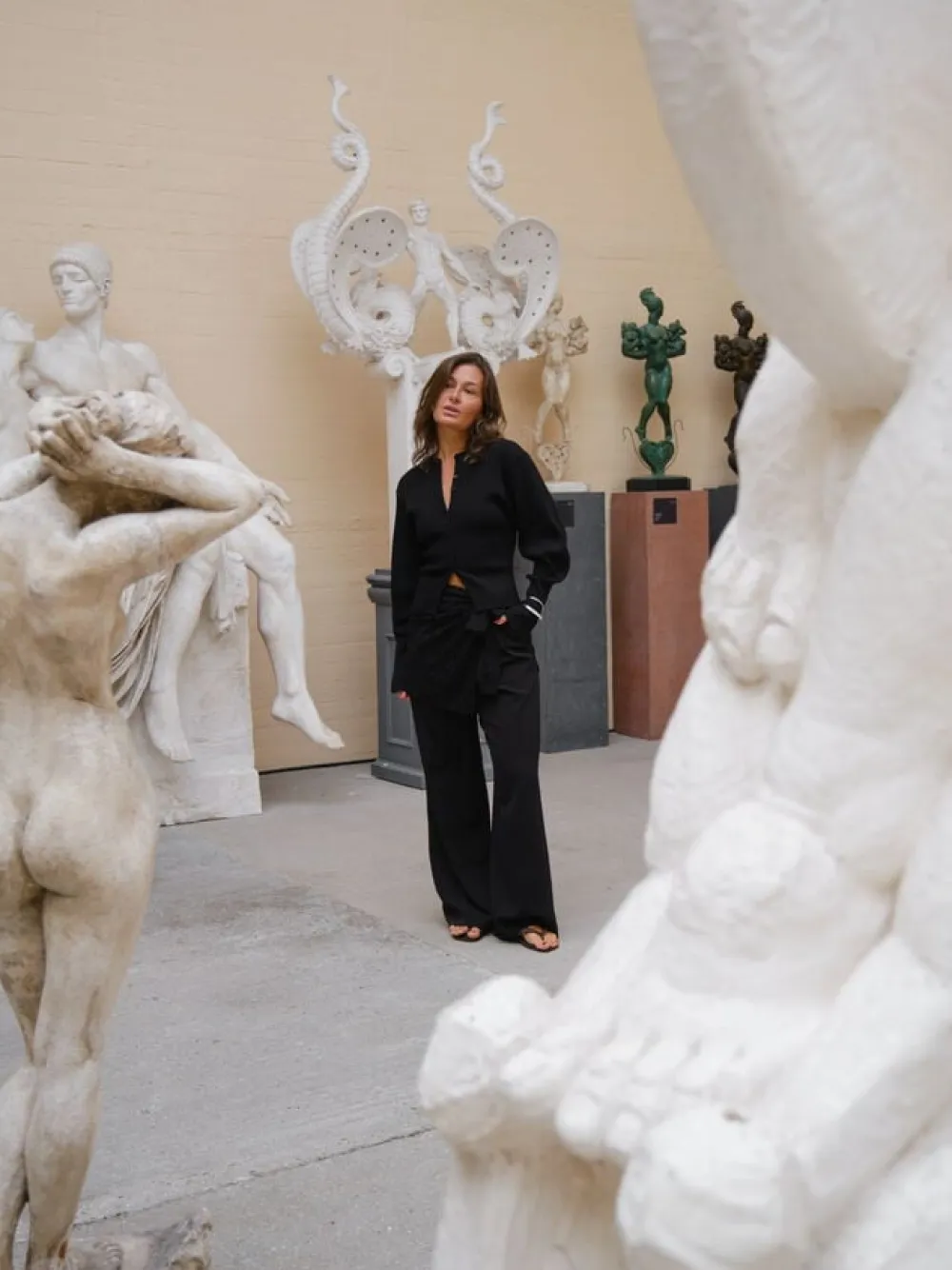 Dame Neo Noir Briano Stitch Knit Cardigan