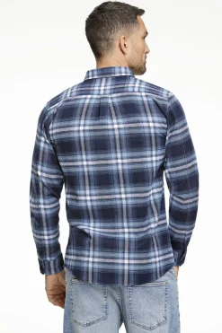 Brushed checked shirt L/S><noscript><img width=