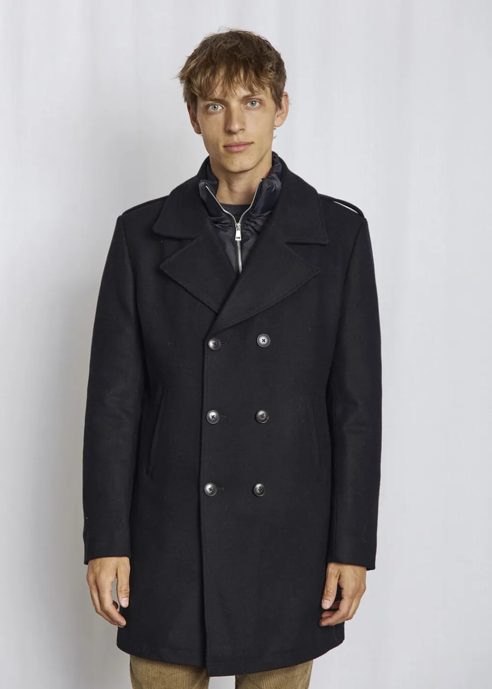 Bruun & Stengade BS Nelson Slim Fit Coat Black Clearance
