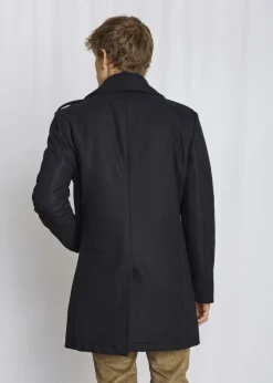 Bruun & Stengade BS Nelson Slim Fit Coat Black Clearance