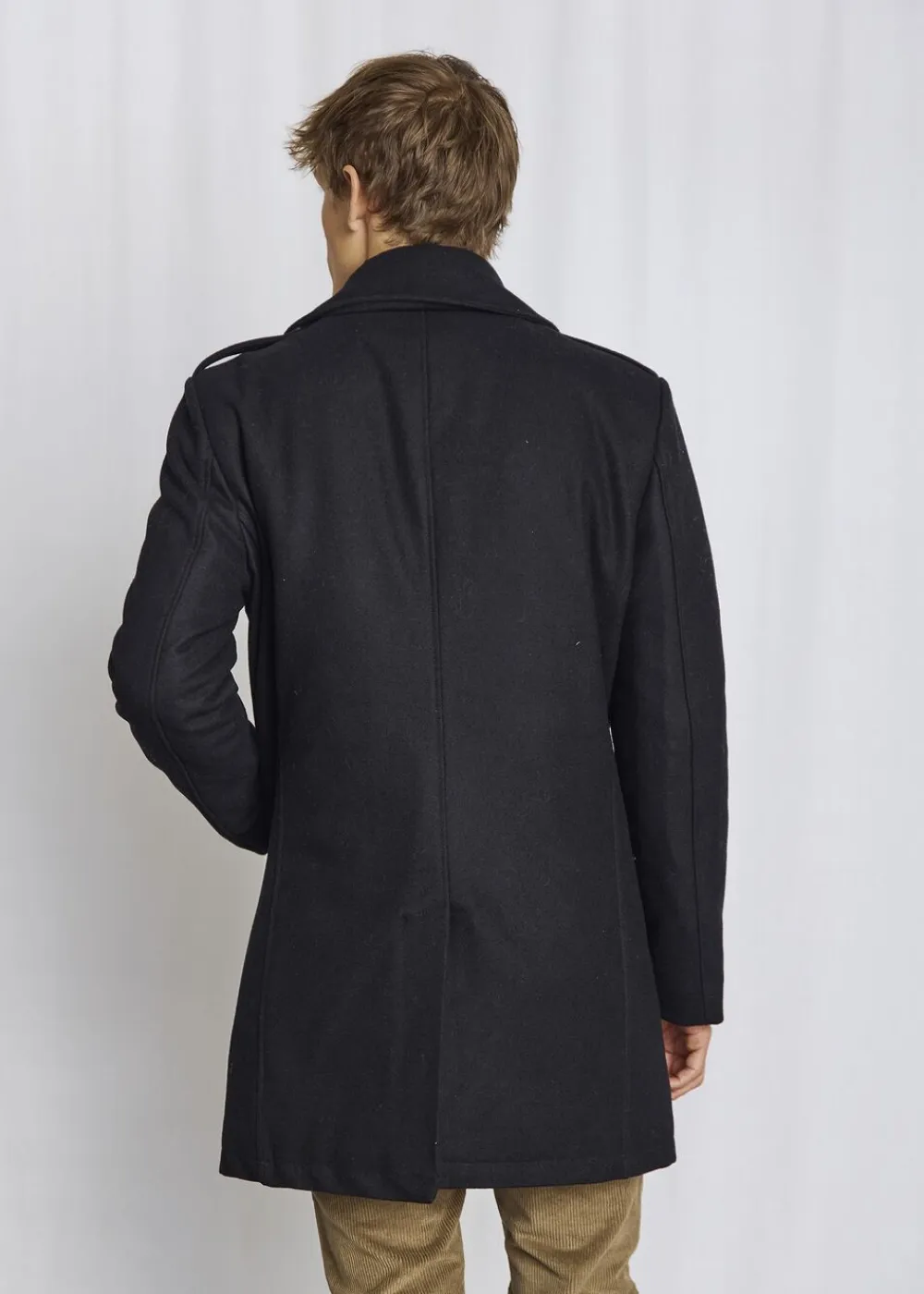 Bruun & Stengade BS Nelson Slim Fit Coat Black Clearance