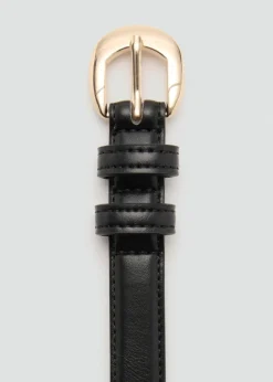 Dame MANGO Buckle skinny belt
