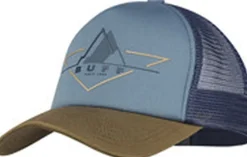 Buff Trucker Cap, Brak Stone Blue