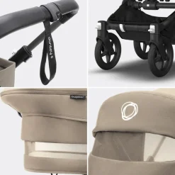 Bugaboo Donkey 5 Mono complete Black / desert taupe New