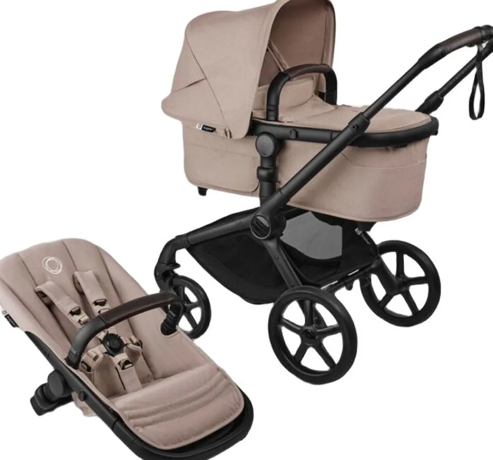 Bugaboo Fox 5 Renew complete Black/desest taupe Discount