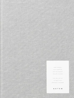 Business Notesbog med dagsplan og mødereferat, lys grå>Notem Outlet