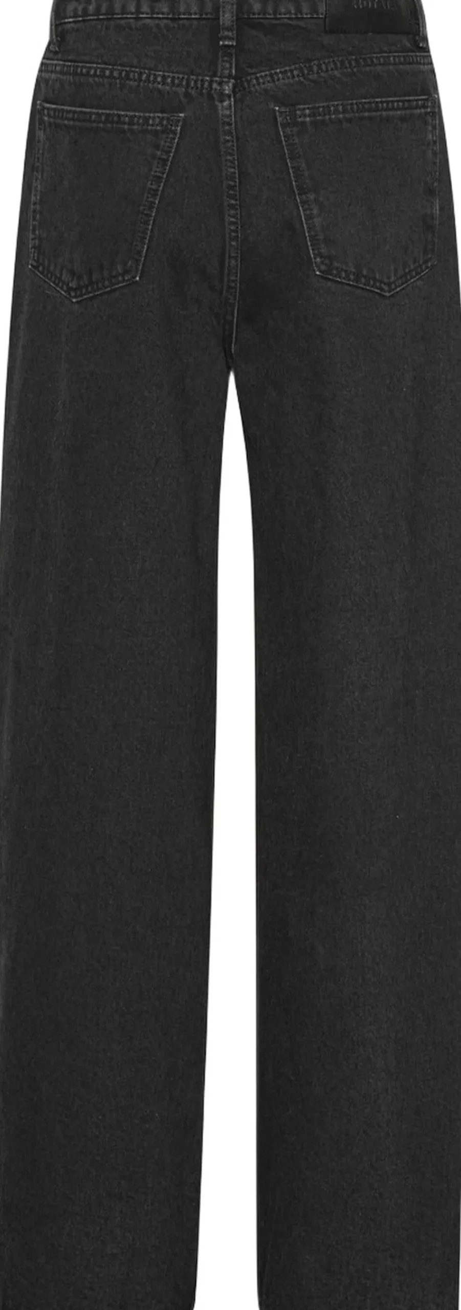Dame ROTATE Birger Christensen BUTTON DETAIL WIDE JEANS