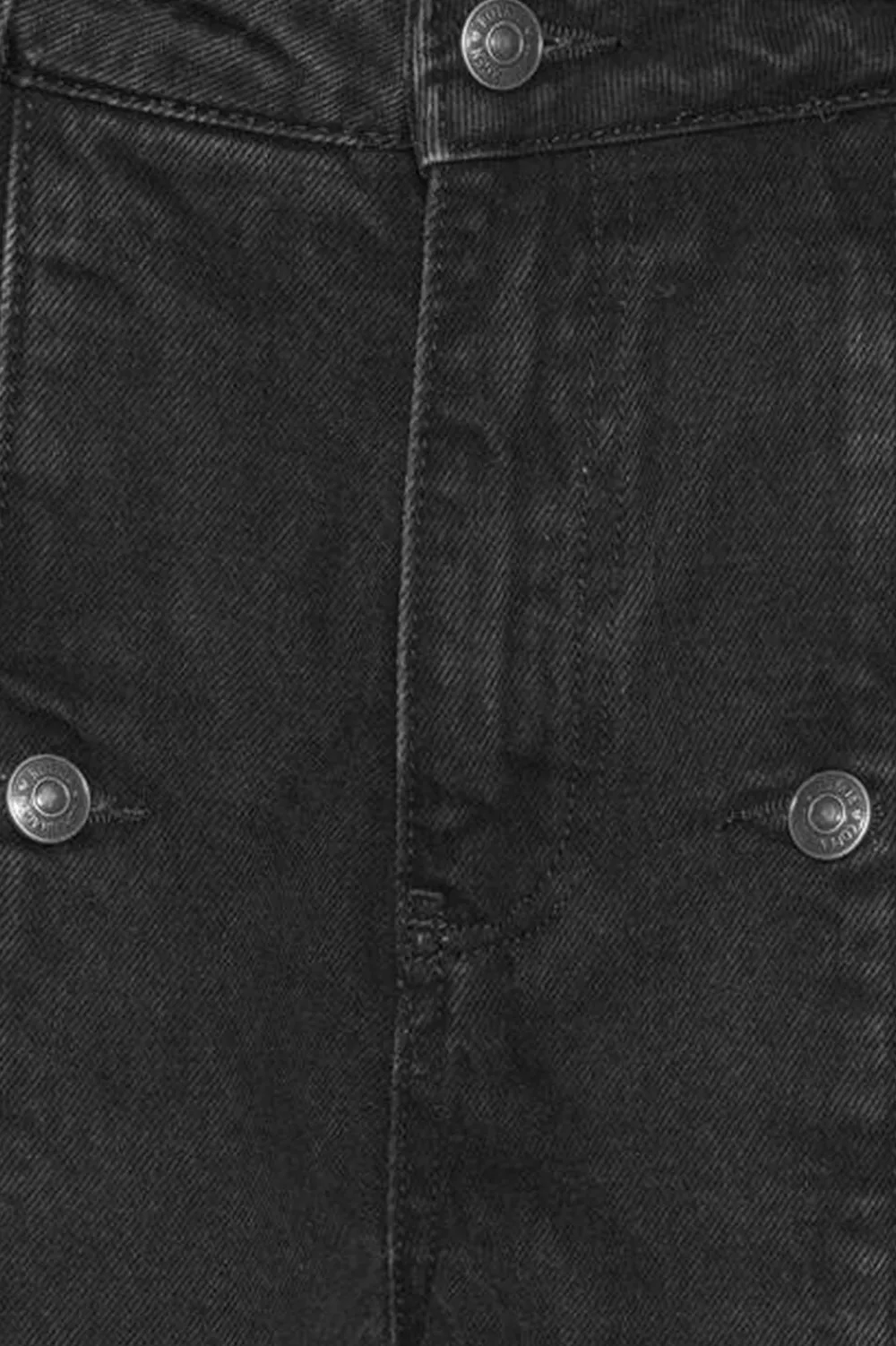 Dame ROTATE Birger Christensen BUTTON DETAIL WIDE JEANS