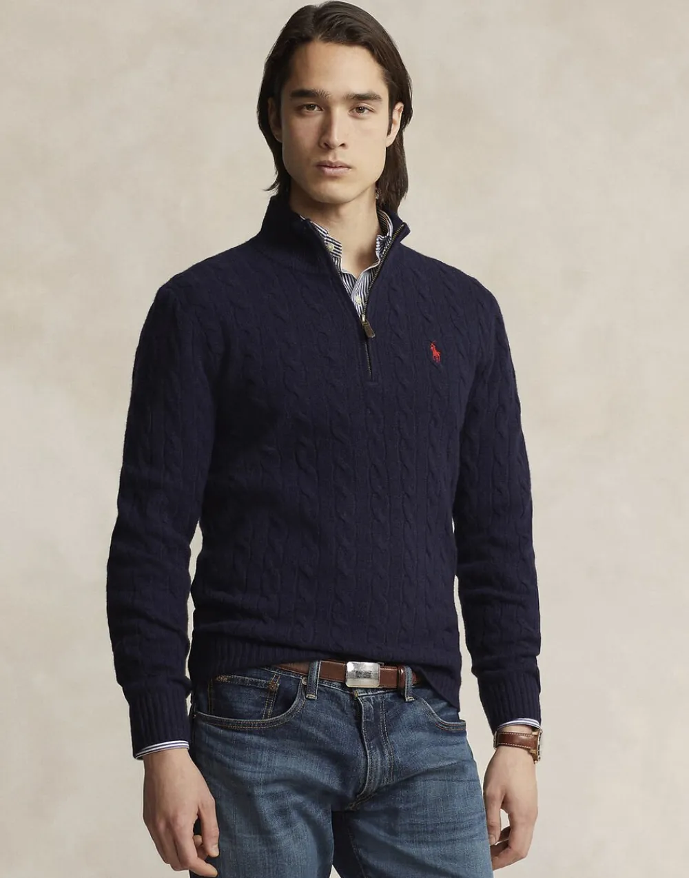 Cable-Knit Wool-Cashmere Sweater>Polo Ralph Lauren Best