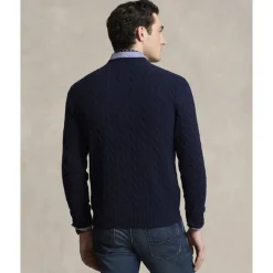 Cable-Knit Wool-Cashmere Sweater><noscript><img width=