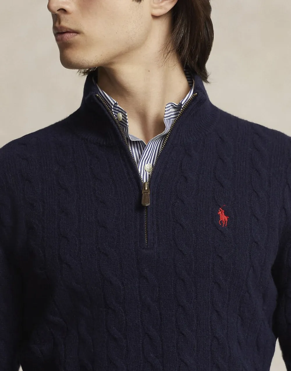 Cable-Knit Wool-Cashmere Sweater>Polo Ralph Lauren Best