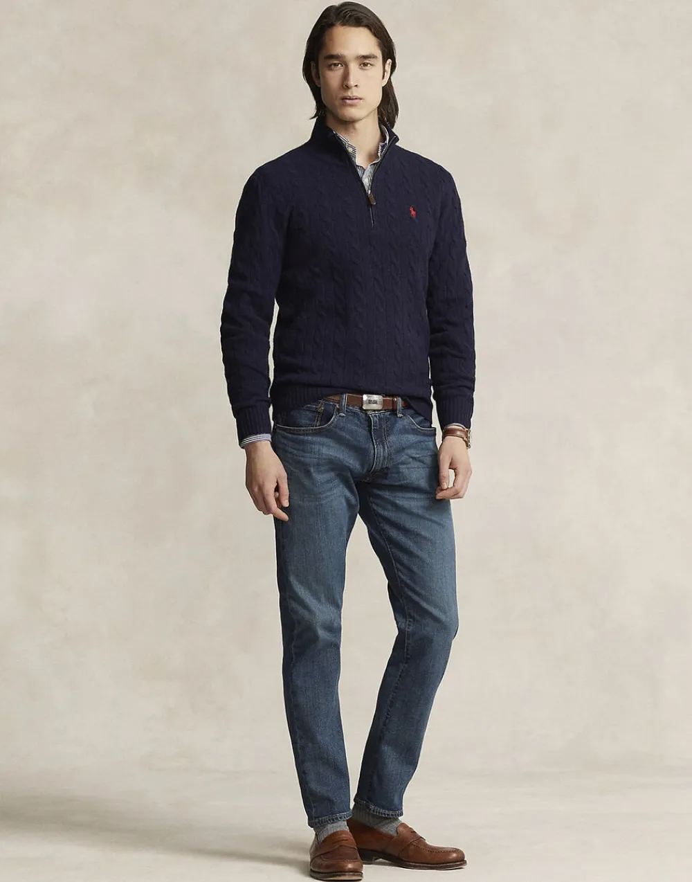 Cable-Knit Wool-Cashmere Sweater>Polo Ralph Lauren Best