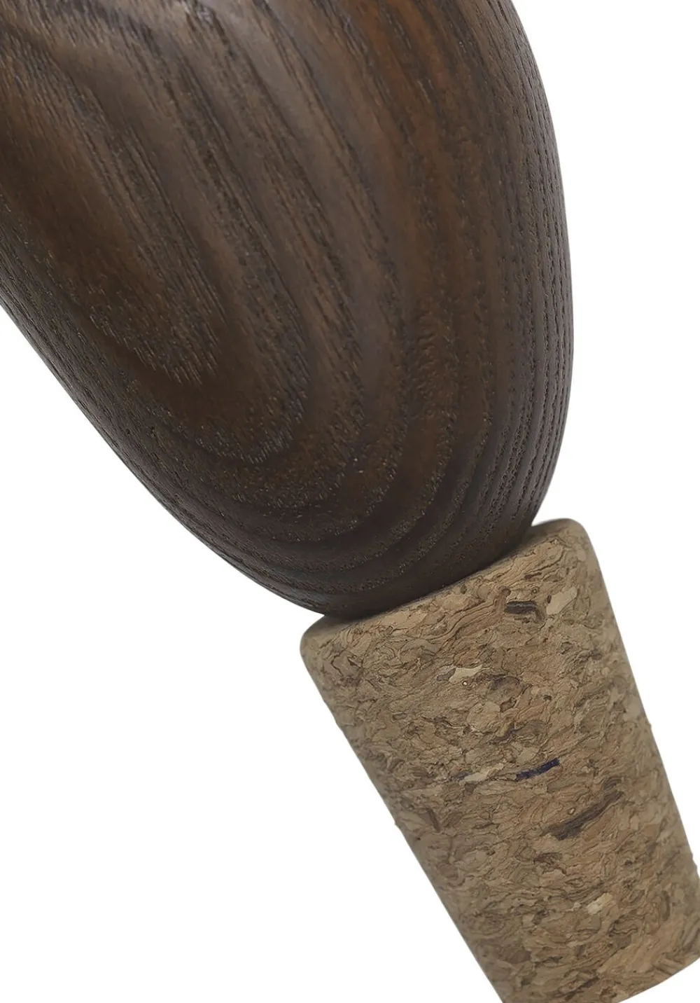 Ferm Living Cairn Wine Stoppers - Set of 2 - Dark Brown