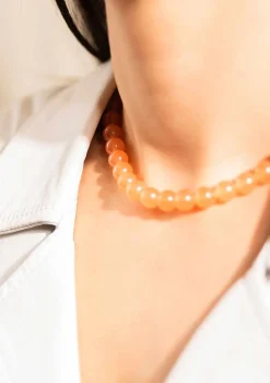 Dame House Of Vincent CANDY CORAL PAPAYA M HALSKÆDE