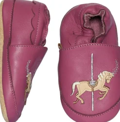 Carousel leather slippers>Melton Best