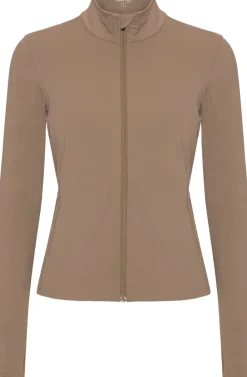 Dame Cartel Copenhagen Cartel x Align by Blume contour zip jacket - Hazel