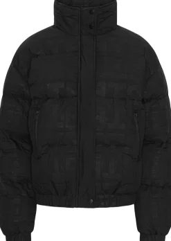 Cartel Copenhagen Cartel x Align by Blume puffer bomber jacket - Nero Sort New