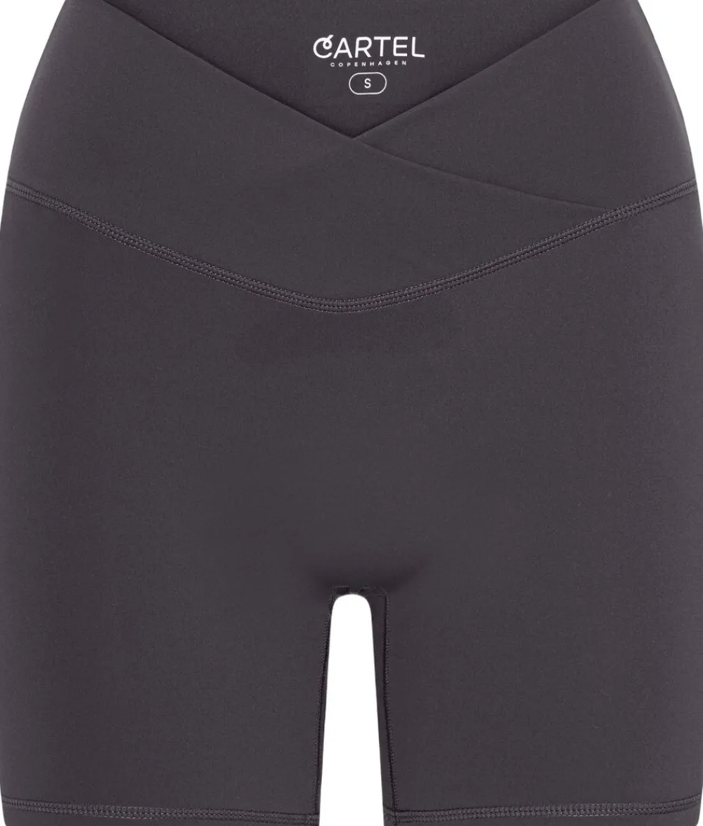 Cartel Copenhagen Cartel x Align by Blume support shorts - Charcoal Mørkegrå Online