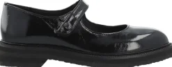 Cashott CASBETTY Mary Jane Patent Leather Black Hot