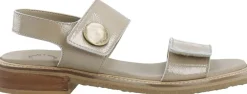 Dame Cashott CASGRACE Velcro Sandal Patent