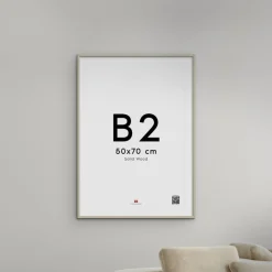 Poster & Frame Cashemire Grey Wood Hot