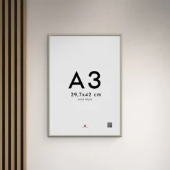 Poster & Frame Cashemire Grey Wood