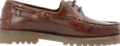 CASLENA Boat Shoe Pull Up Leather><noscript><img width=