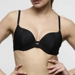 Cassie hjerteformet bikinitop med vattering>Marie Jo Clearance