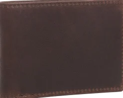 ADAX Catania wallet Lau M&oslash;rkebrun New