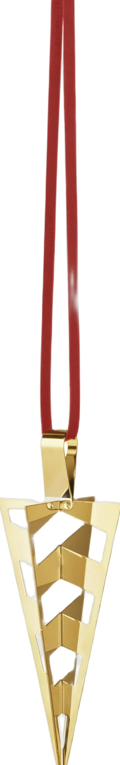 Georg Jensen CC 2025 HOLIDAY ORNAMENT CORNET 18KT GOLD PLATED BRASS Discount