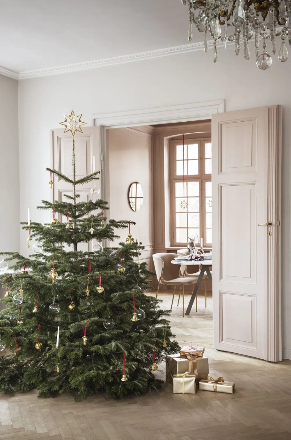 CC 2025 ORNAMENT CORNET 18KT GOLD PLATED ZINC ALLOY>Georg Jensen Outlet