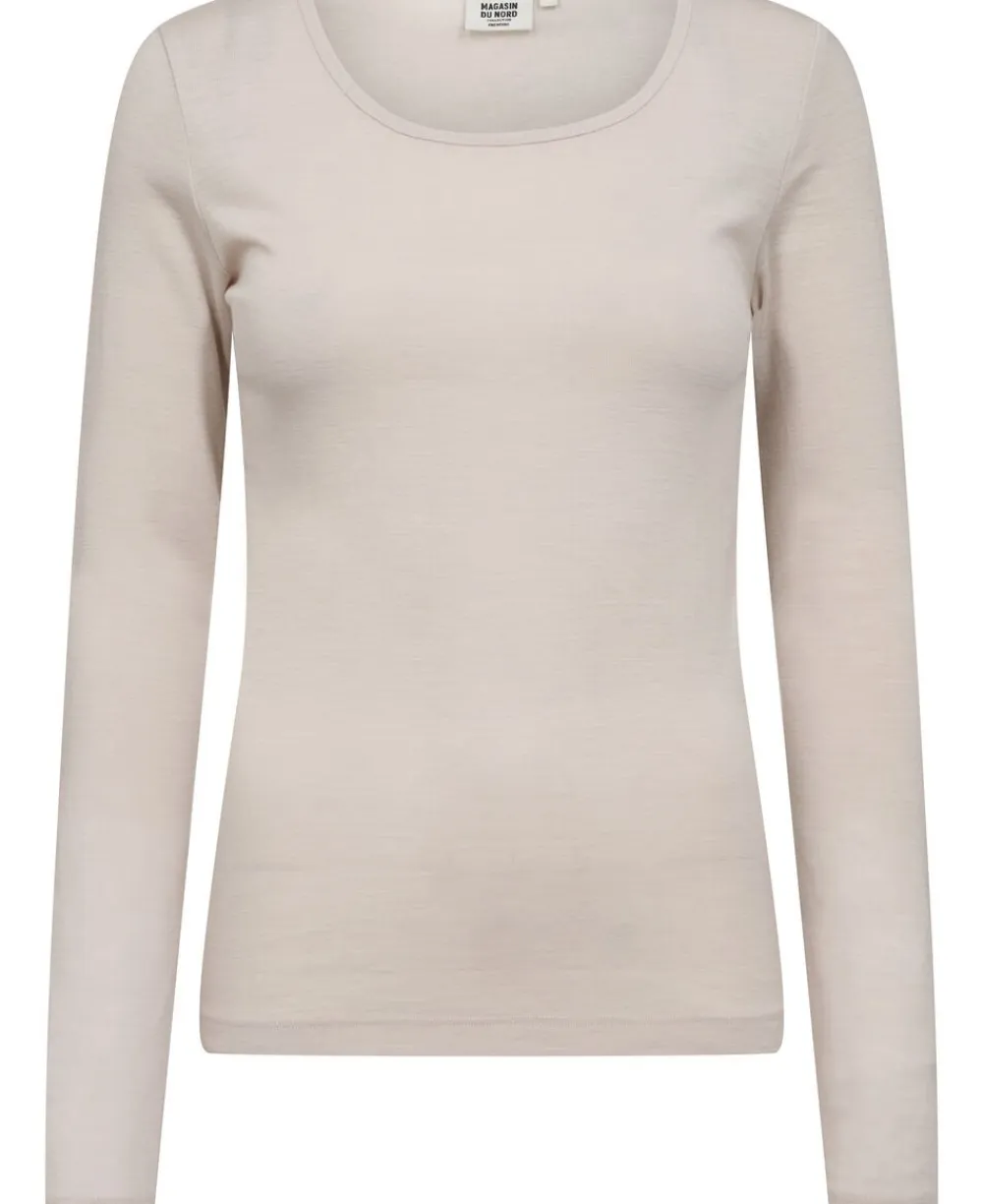 Magasin du Nord Collection Celia 3 - 100% RWS Merino Wool Ivory Sale