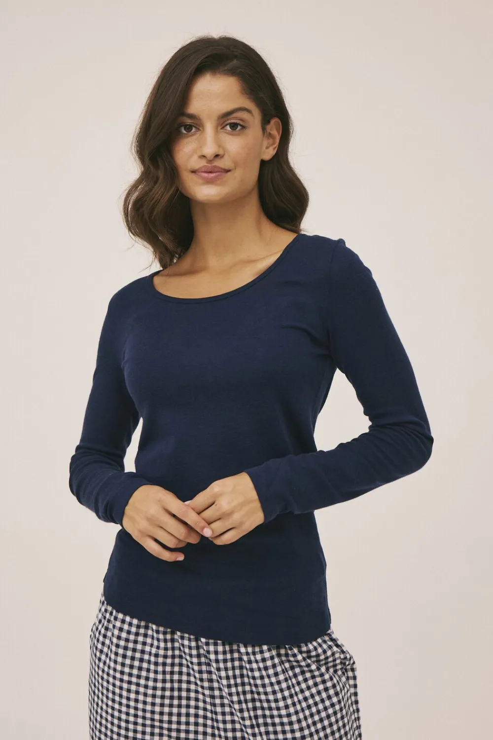 Magasin du Nord Collection Celia 3 - 100% RWS Merino Wool Navy Best
