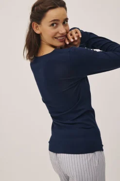 Magasin du Nord Collection Celia 3 - 100% RWS Merino Wool Navy Best